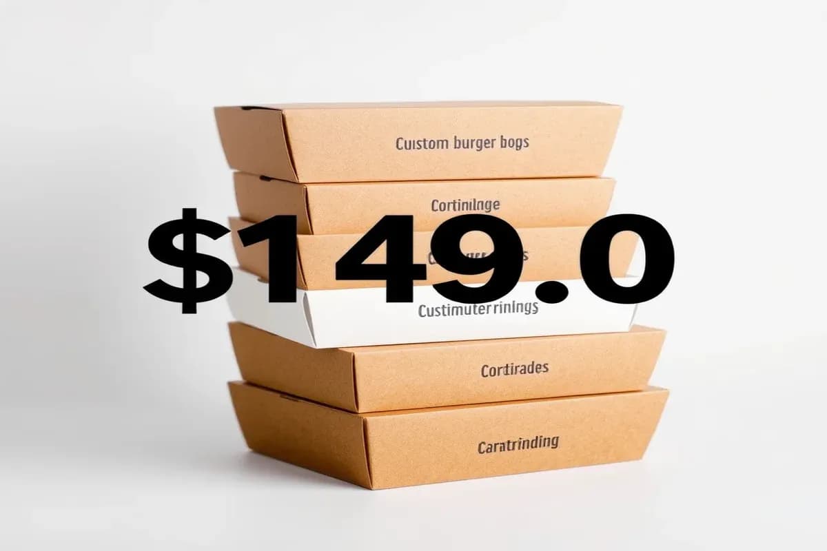 How Much Does Burger Box Printing Cost in Saudi Arabia 2026? The Complete Price Guide